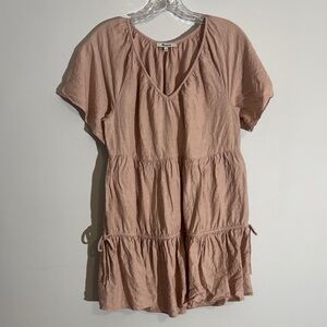 Madewell Lorelei Blush Mini Dress